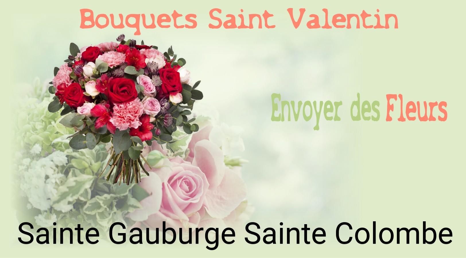 Roses de Saint-Valentin livrées à Sainte-Gauburge-Sainte-Colombe